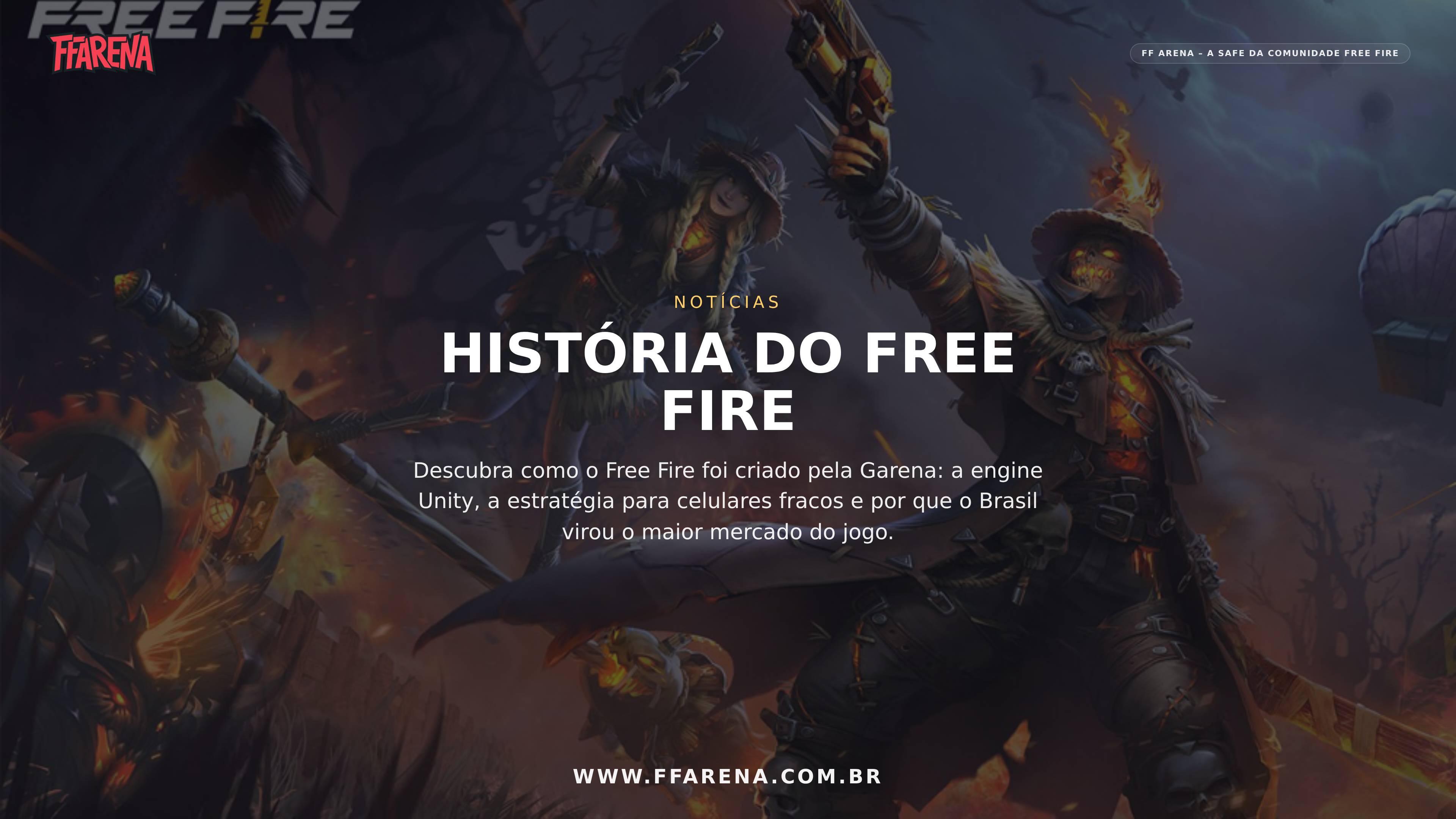 Como o Free Fire foi criado: origem, motor gráfico e segredos do desenvolvimento