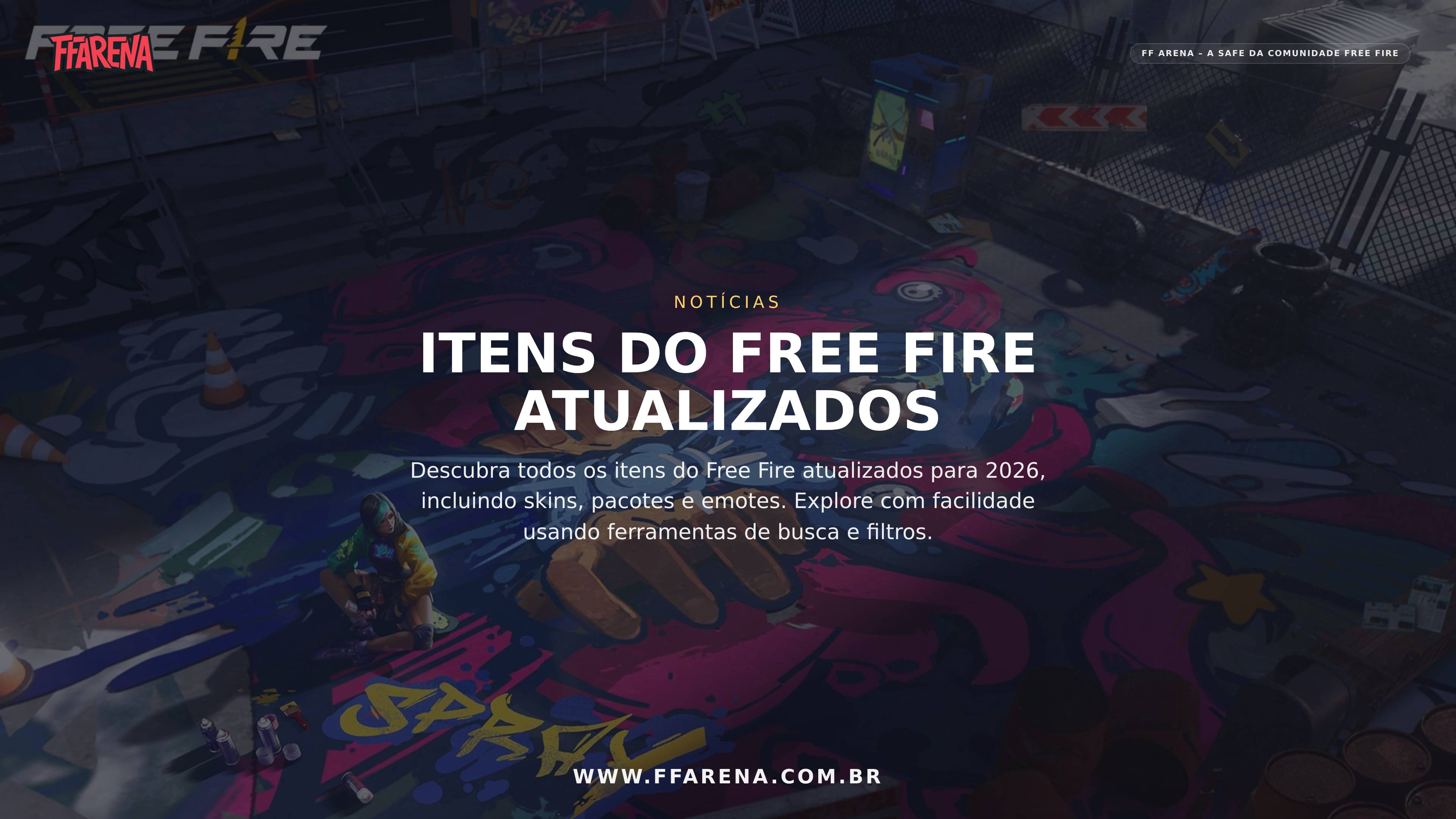Todos os Itens do Free Fire Atualizados em 2026