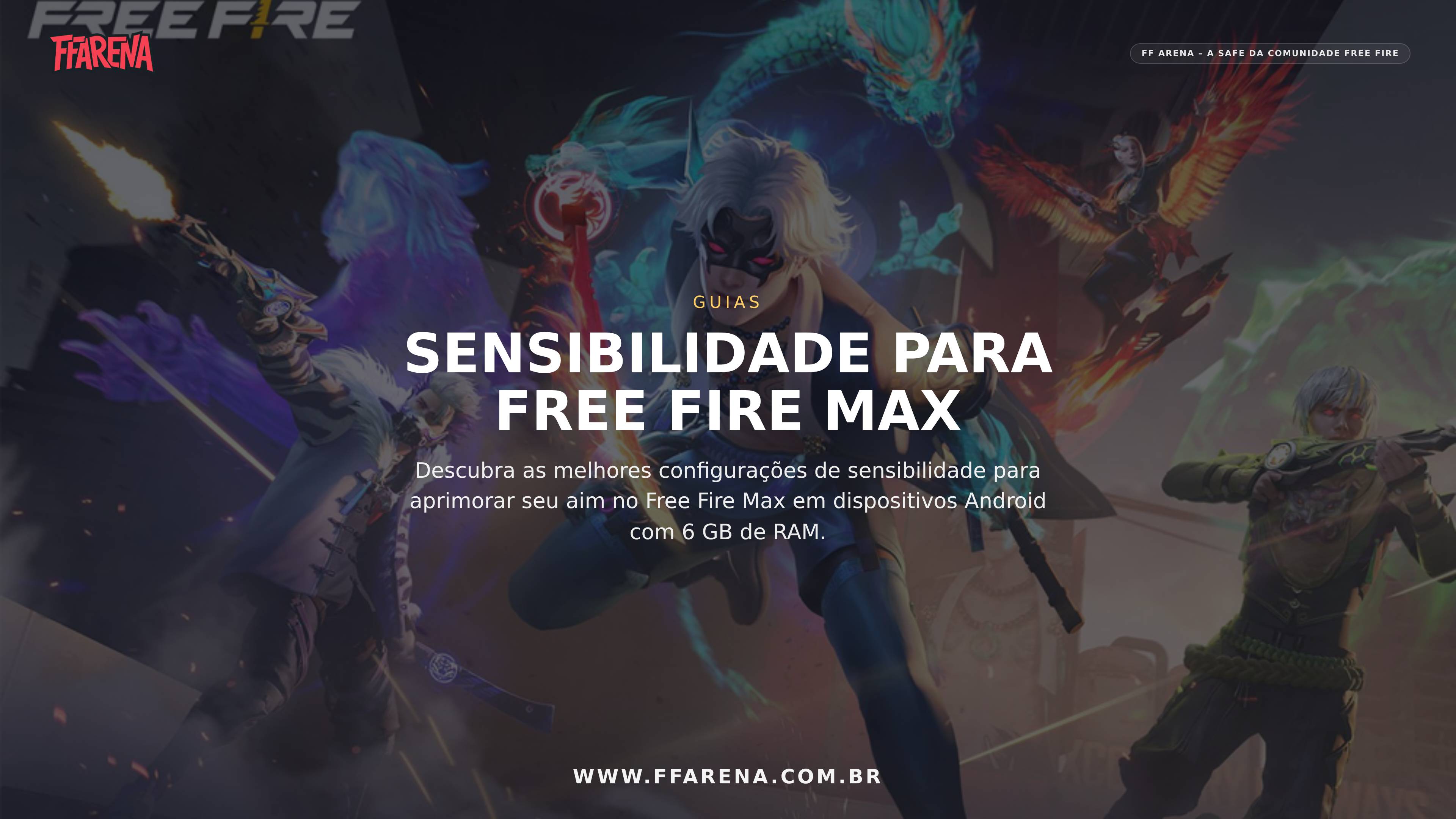 Melhores Configurações de Sensibilidade para Auto Headshot no Free Fire Max em Dispositivos Android de 6 GB de RAM