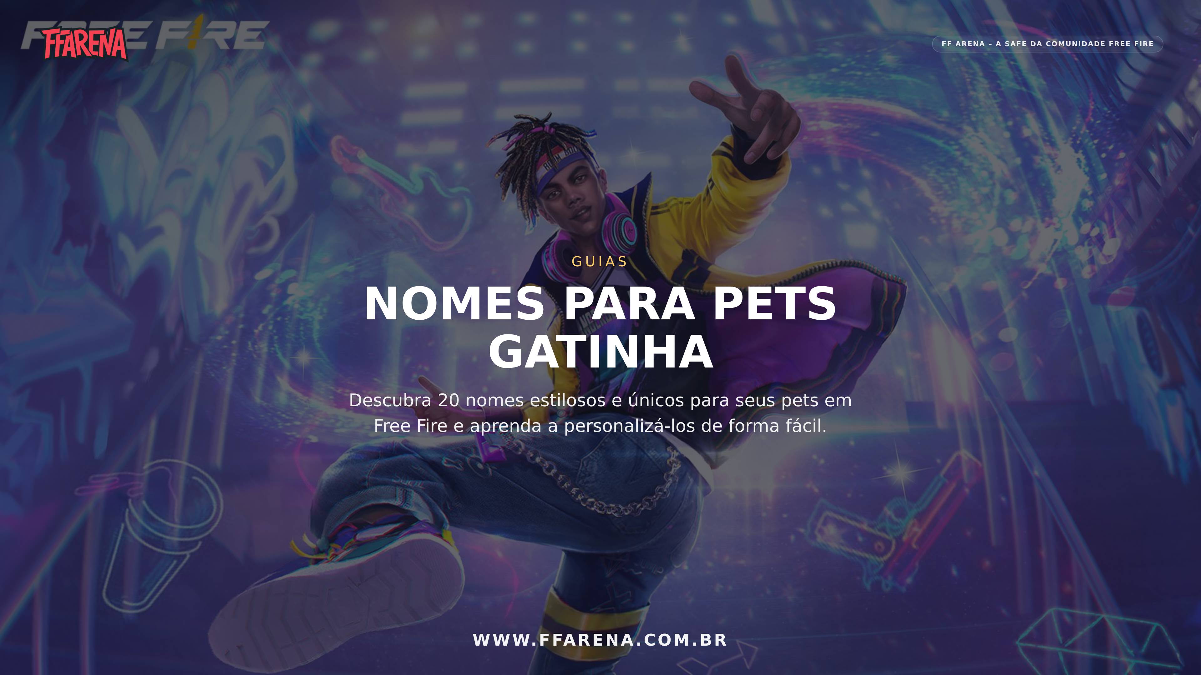 20 Nomes Estilosos e Únicos para Pets Gatinha em Free Fire