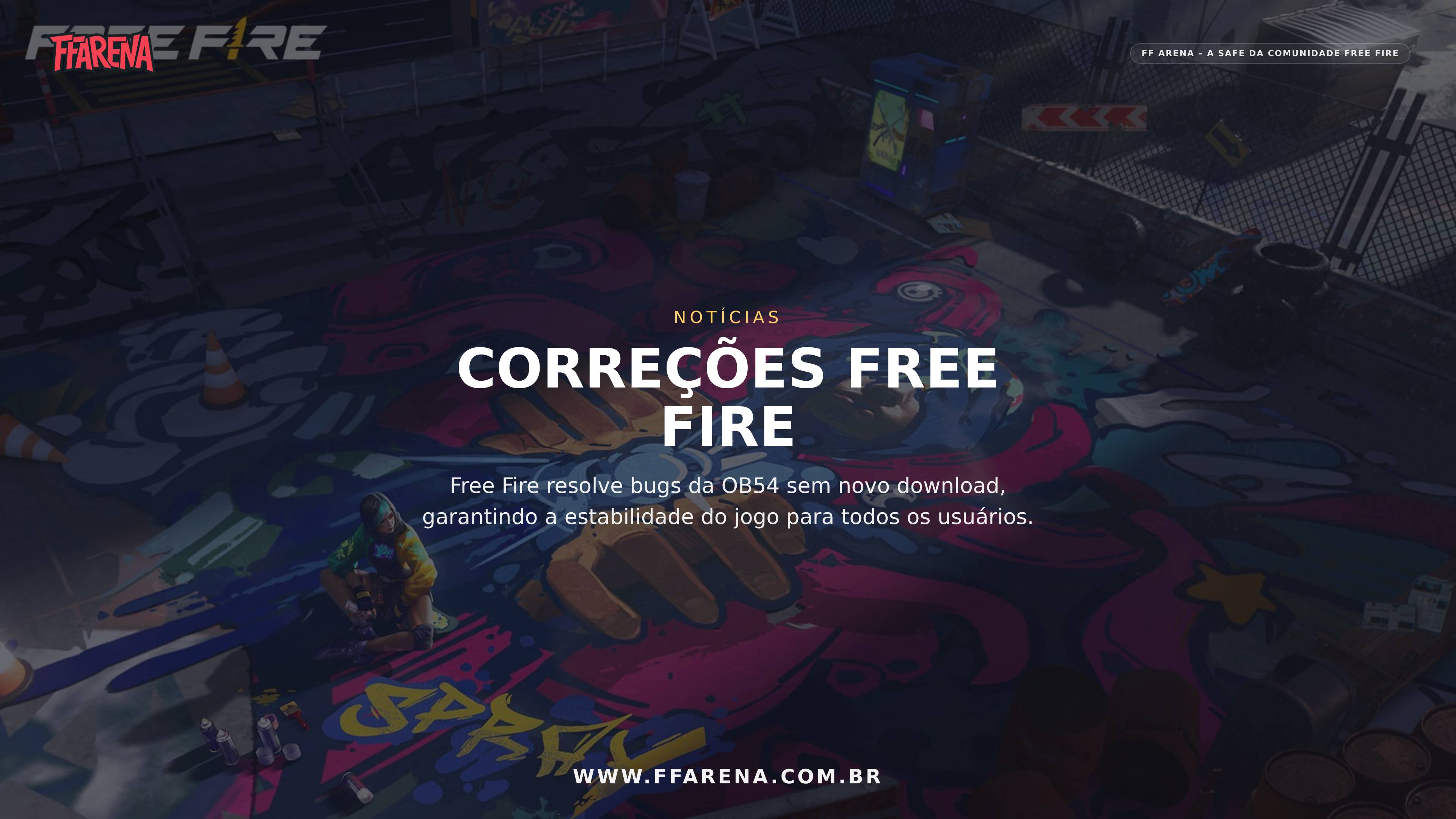 Free Fire corrige 5 bugs da OB54 sem precisar atualizar
