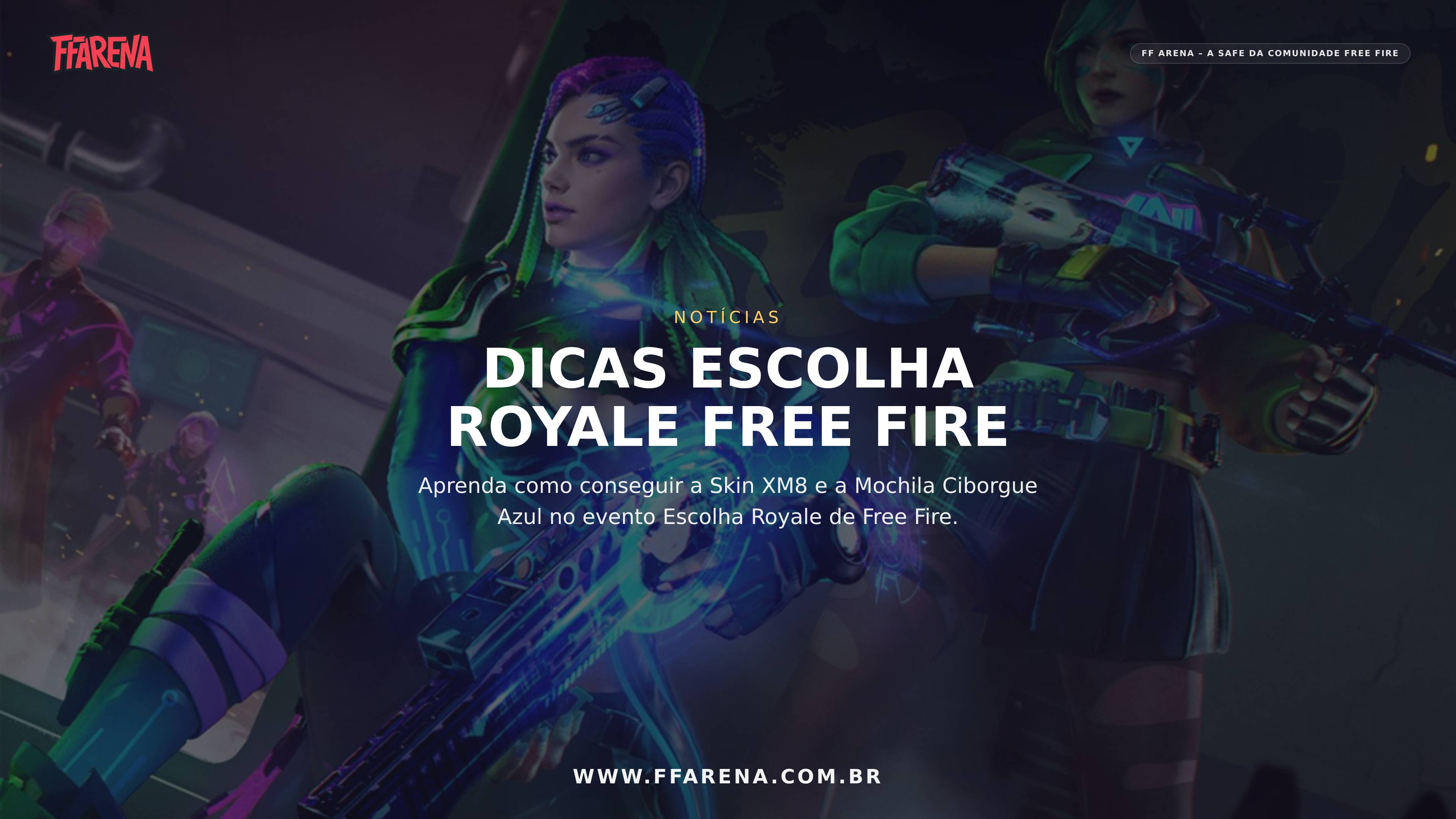 Free Fire: Como Conseguir Skin XM8 e Mochila no Escolha Royale