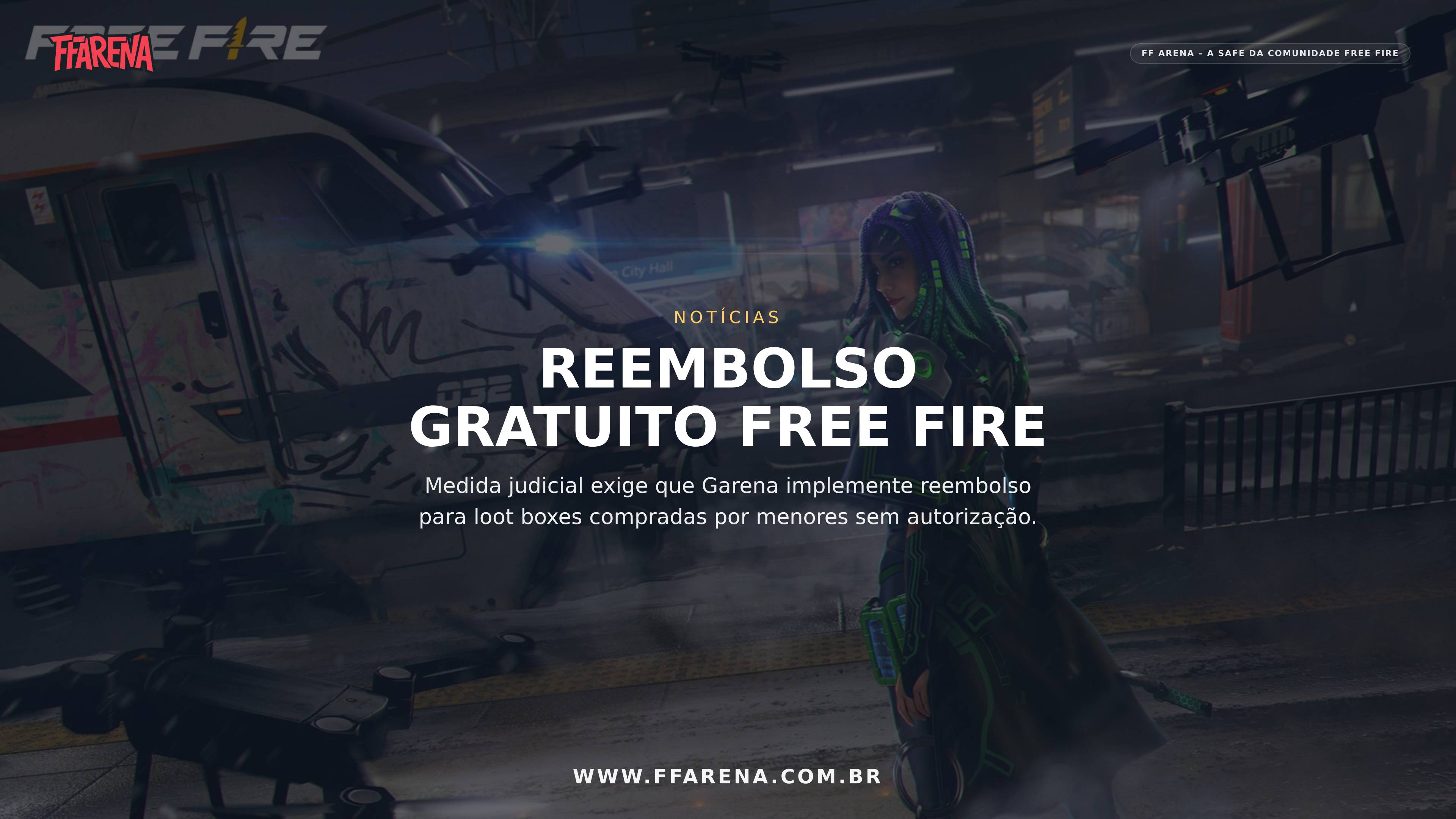 Garena é obrigada a implementar reembolso gratuito no Free Fire
