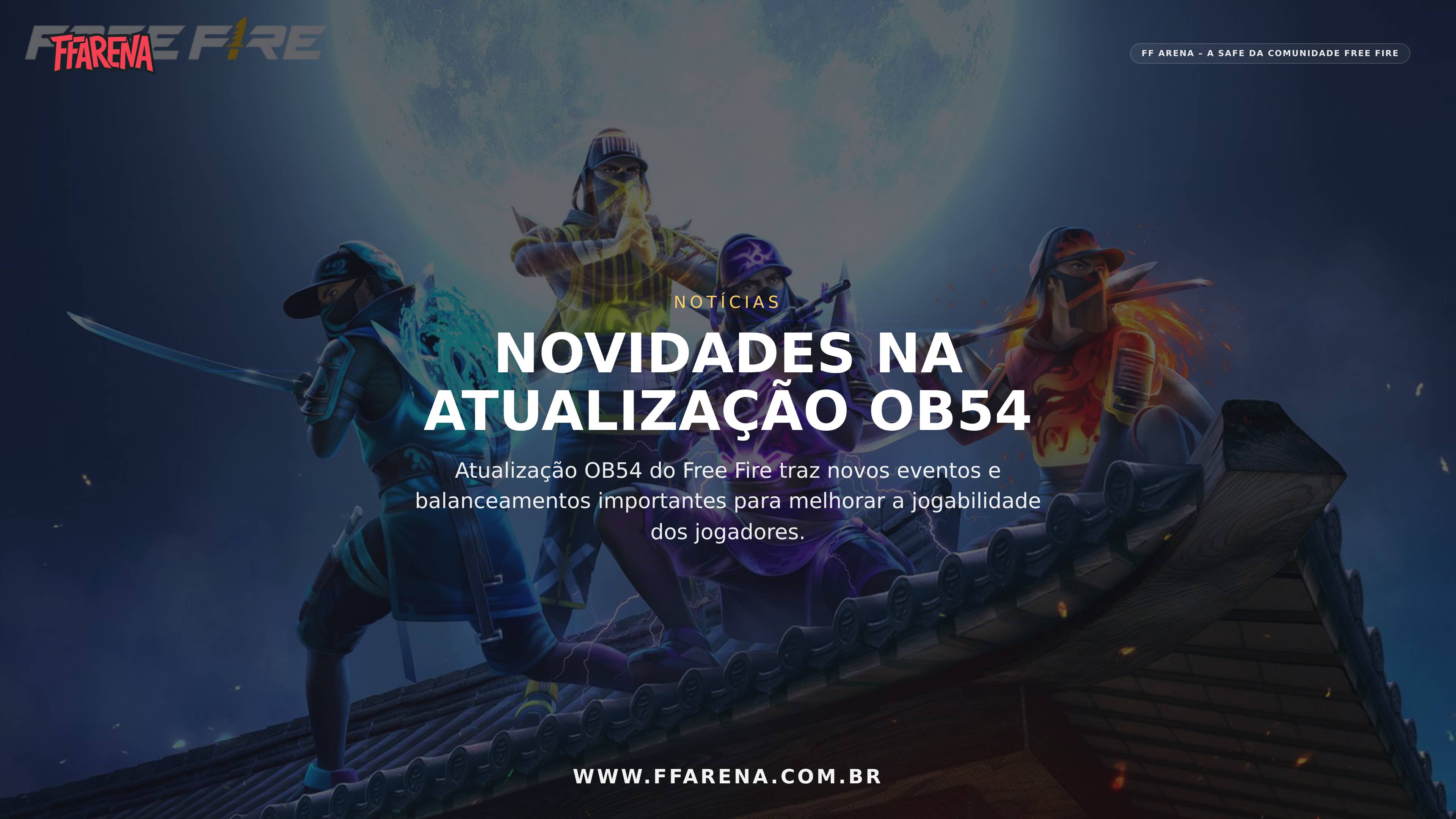 Atualização Free Fire OB54: Novidades e Mudanças