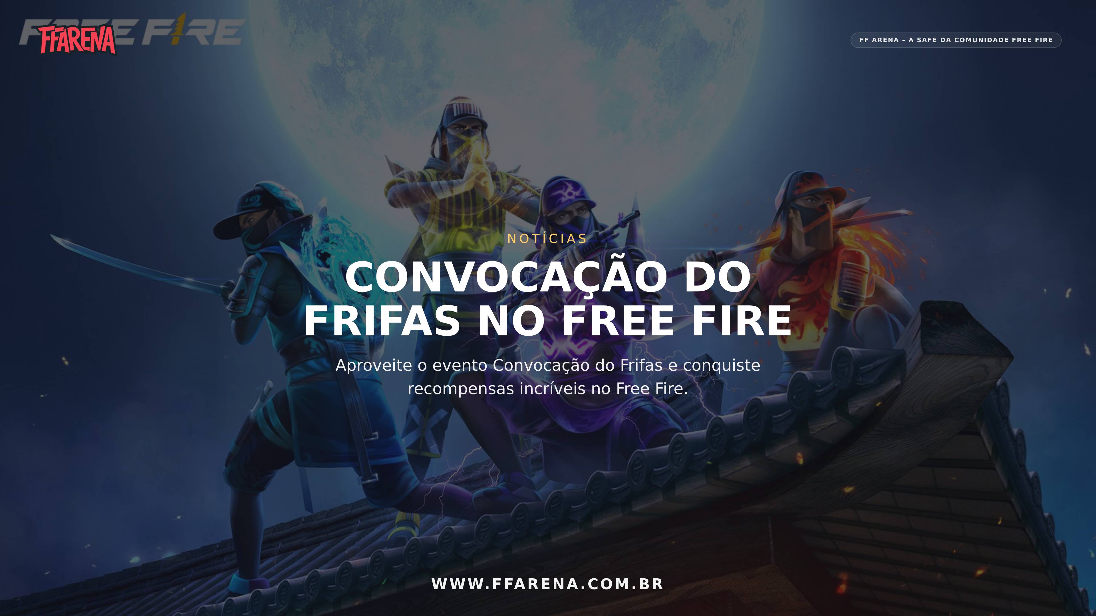 Free Fire: Como Ganhar Seleção Brasileira 2026 no Frifas